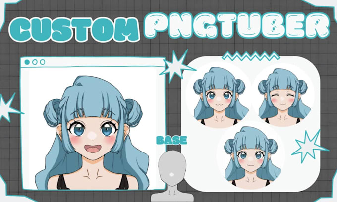do a pngtuber in anime style