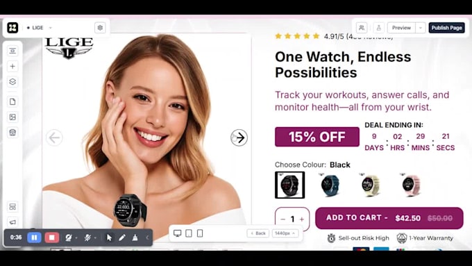 build or clone a shopify landing page with replo or instant