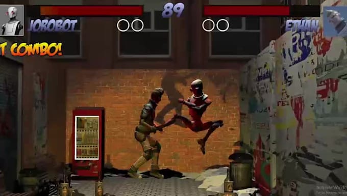 develop a fighting game using universal fighting engine