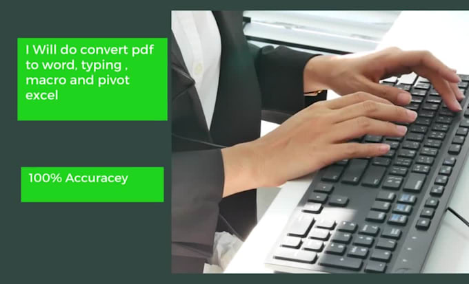 do convert pdf to word, typing , ecommerce data entry