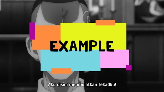Give a japanese film with indonesian and english subtitles by ...