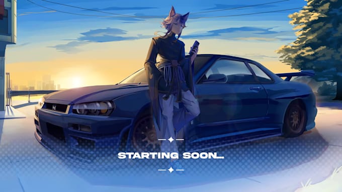 draw vibrant fantasy anime and manga character design