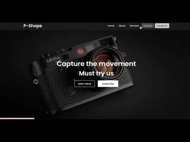 Be design modern responsive website by html, css, bootstrap and js by ...