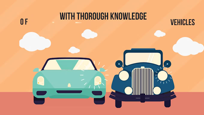 make 2d explainer video for  auto mechanic