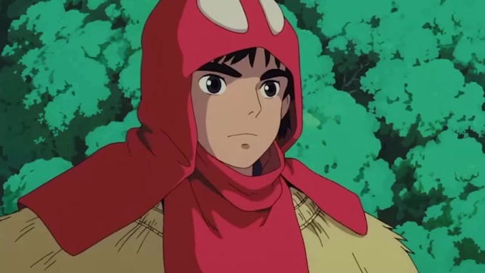 2d japanese animation, short film, traditional cartoon japanese fighting  video