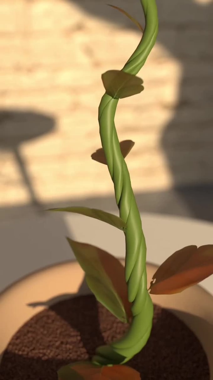do 3d flower animation, 3d flower modelling, 3d flower rendering
