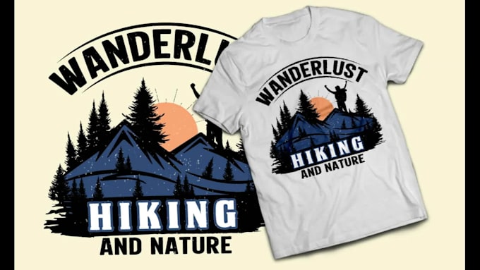 design a unique custom graphic tshirt and merchandise designs