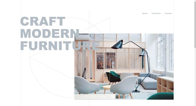 create a beautiful and modern landing page for your website