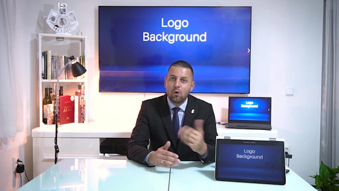 be your presenter from a home office