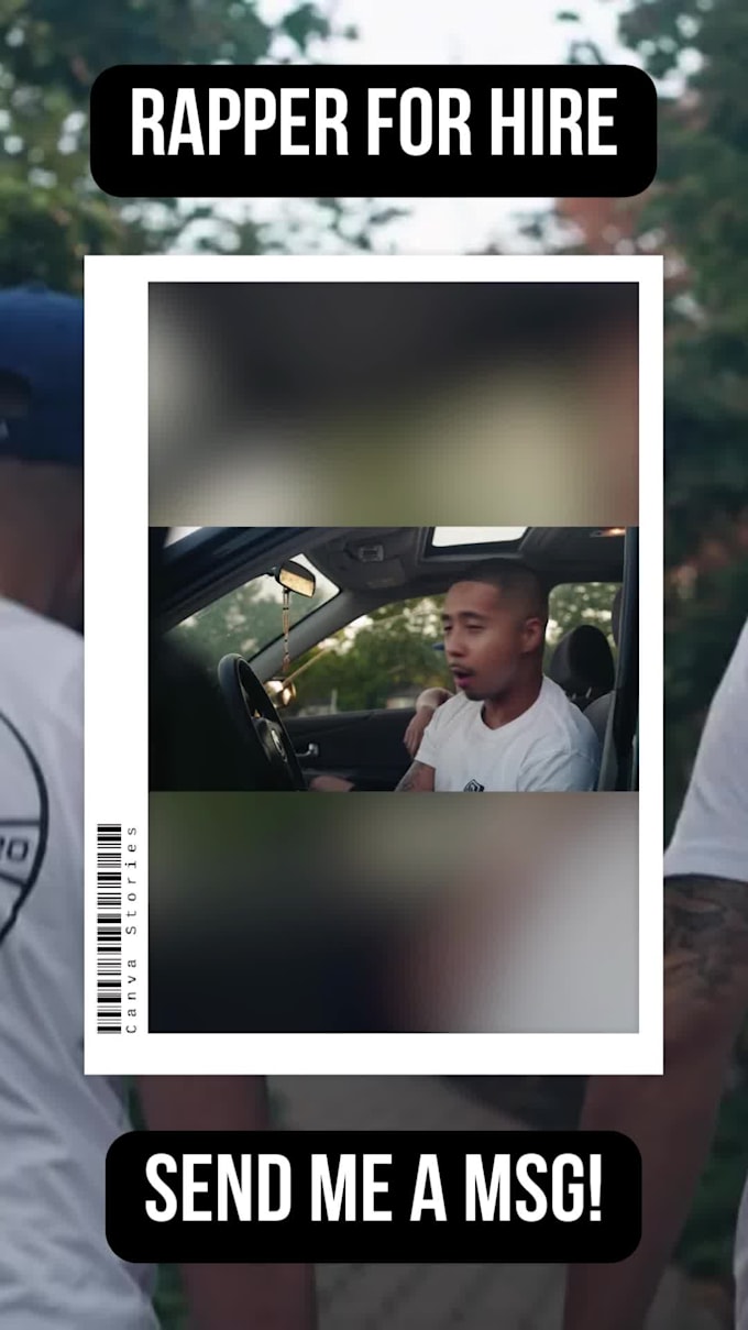 Write and record an 8 bar rap verse or hook by Therealandres Fiverr