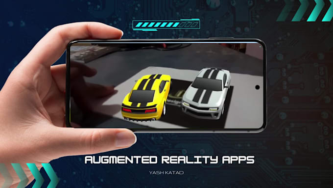 create augmented reality apps, ar books,  interactive ar experiences unity