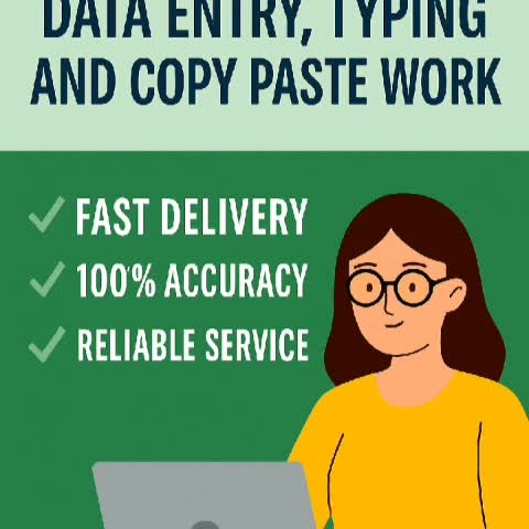 do fast and accurate data entry in excel and word c