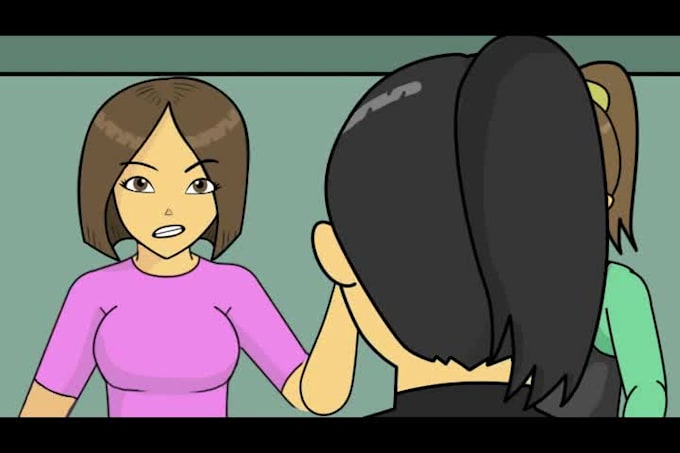 make cartoon animation for you