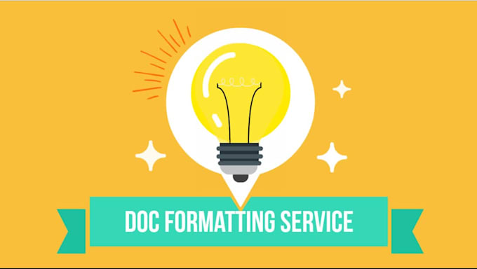 improve formatting of word document