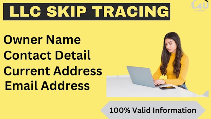 provide real estate skip tracing, bulk skip tracing, and llc skip tracing