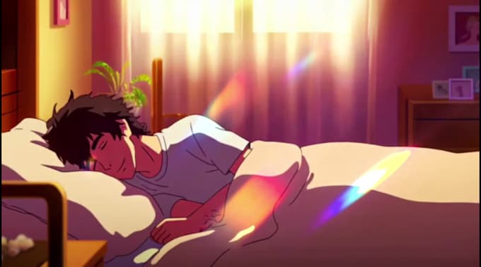 create animation for your music or lofi video