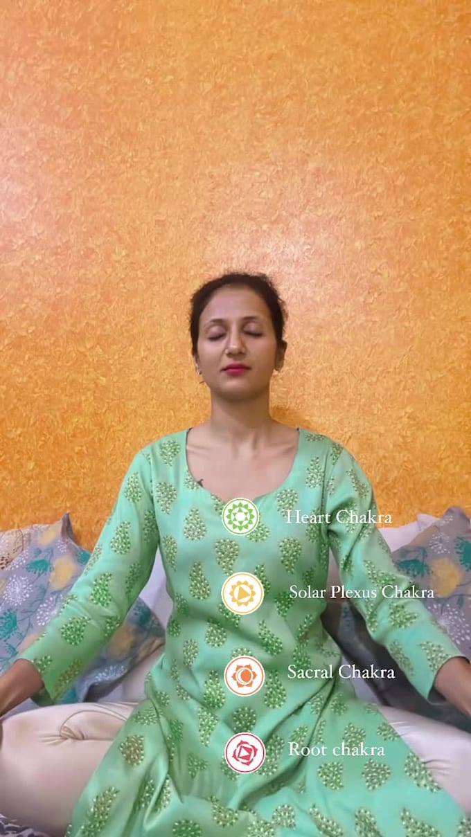 guide you through a meditation to help align your chakras