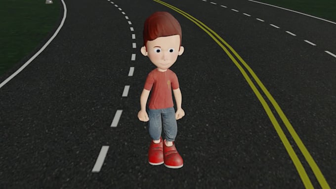model, rig and animate for you on blender 3d animation