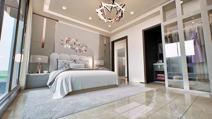 do 3d interior, exterior and architectural walkthrough