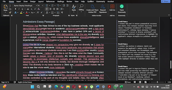 edit, proofread, and polish your academic and professional writing