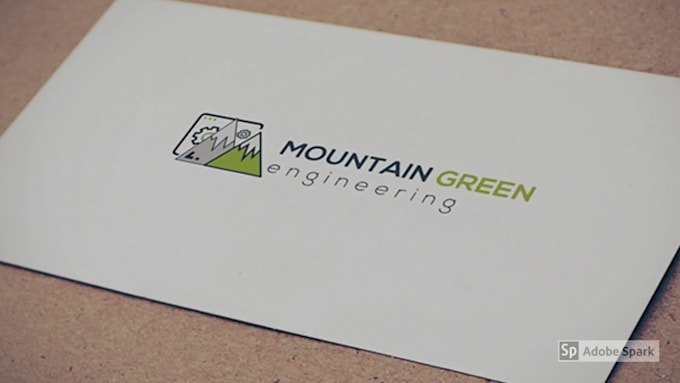 design a flat trendy logo