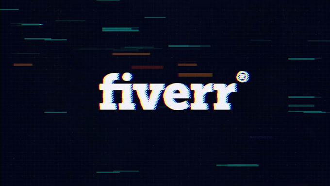 glitch Logo Animation Opener