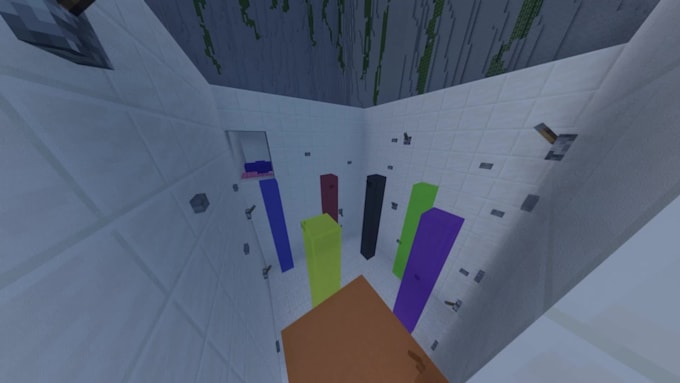 create a minecraft parkour video for your social networks