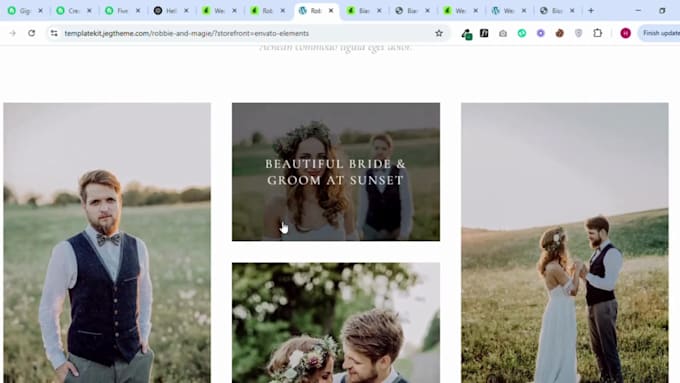 create a stunning wedding website for invitations and rsvp