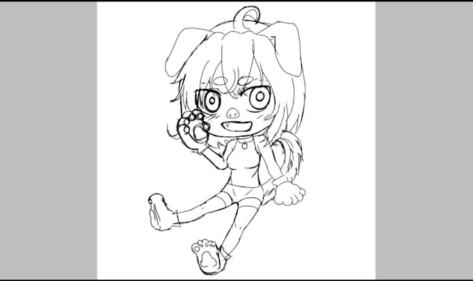 dibujarte como personaje chibi