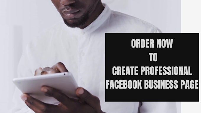 create your  facebook business page