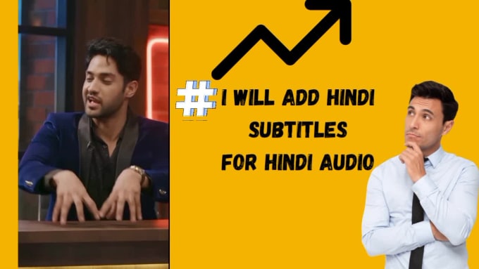 Add hindi subtitles for your hindi audio videos by Praneeth1804 | Fiverr