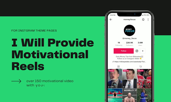 provide you with inspirational and motivational reels