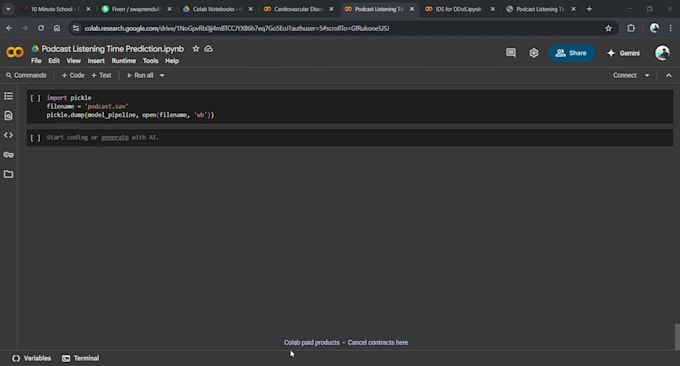 create machine learning models for your research or projects
