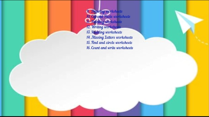do worksheet and activity book for kids