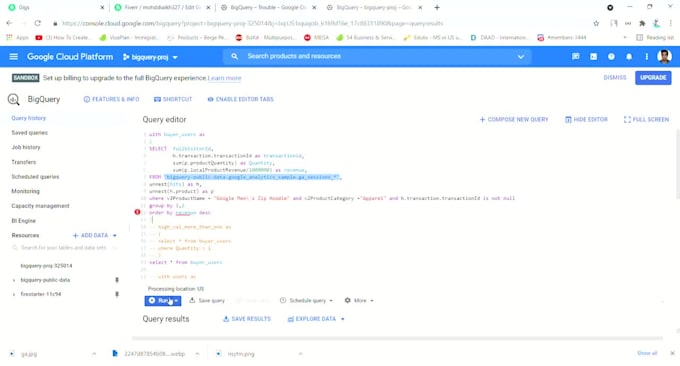 connect your google analytics to bigquery