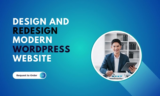 build modern and responsive wordpress website design