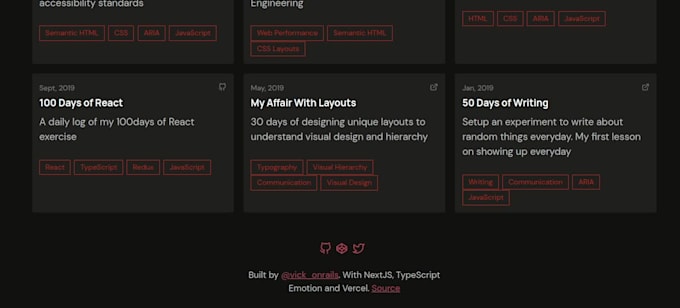 build portfolio resume website