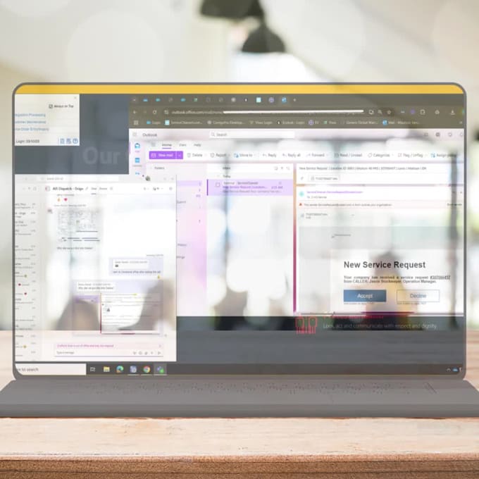 do coordinate dispatcher email quote estimates efficiently