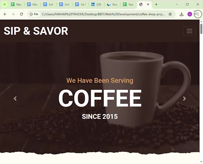 develop responsive full stack websites and web applications
