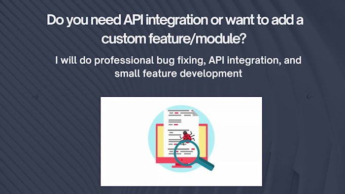 fix any bug from java, spring boot, angular, HTML, CSS and develop small module