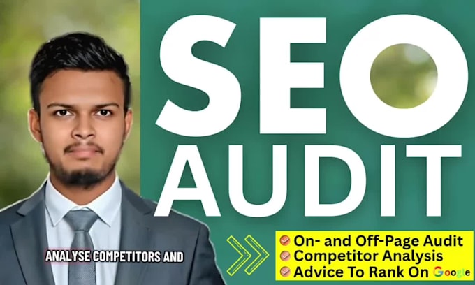 do professional SEO audit, competitor analysis, and website optimization