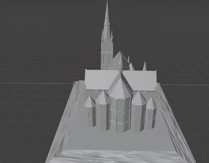 model buildings and monuments for 3d print