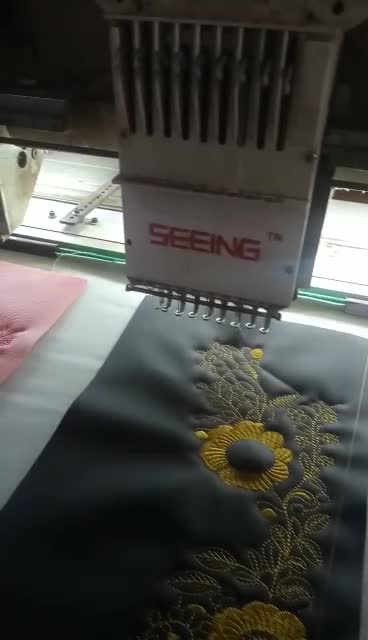 do embroidery patch and leather patch  design