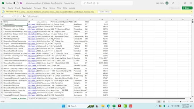 research and validate business data