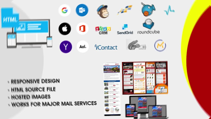 make you a professional  HTML email template guaranteed