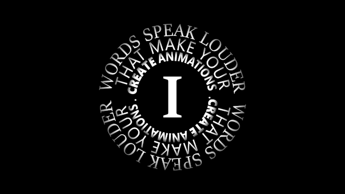 do professional kinetic typography animation