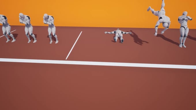 make animation for 3d game character and creature