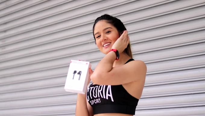 your female model of your brand or product