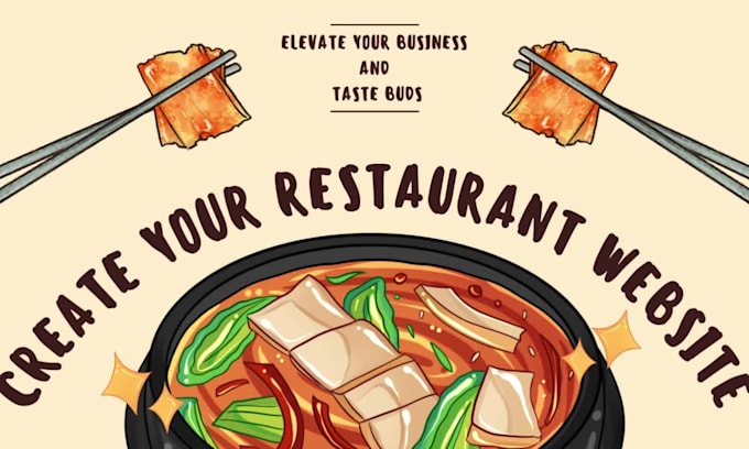 create restaurant website or restaurant website development