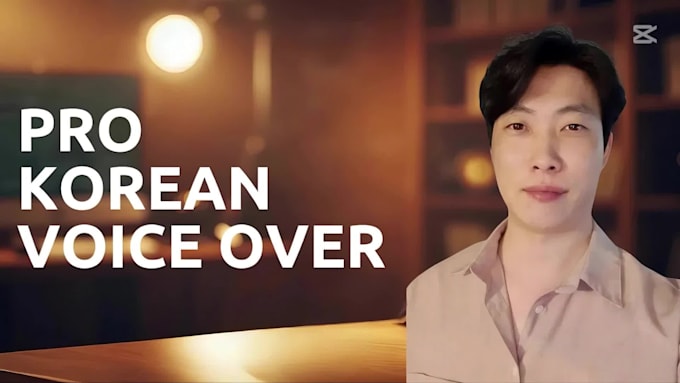 deliver a soothing and emotional korean voice over for poetry and narration
